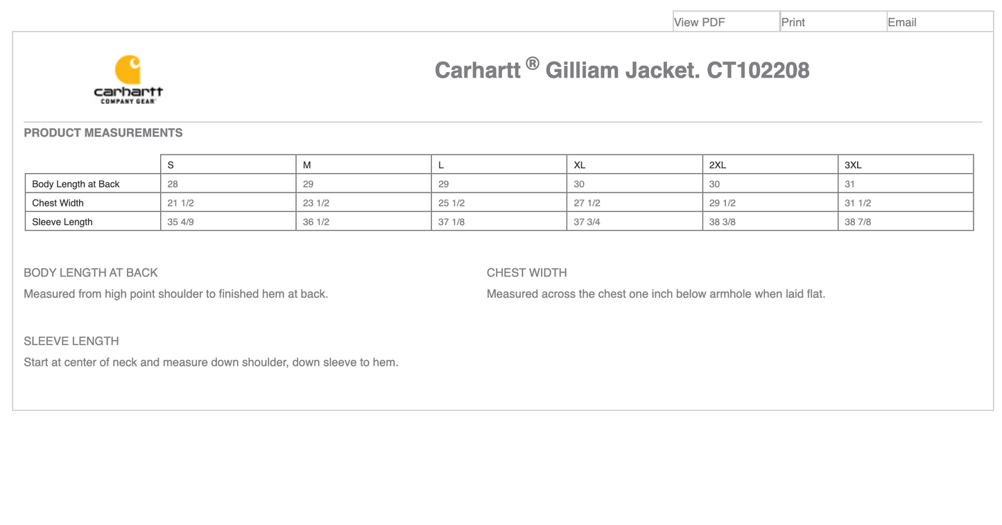 Carhartt ® Gilliam Jacket